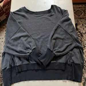 We The Free Charcoal Gray Sweatshirt